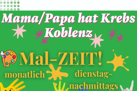 Mal-ZEIT! monatlich bei „Mama/Papa hat Krebs Koblenz